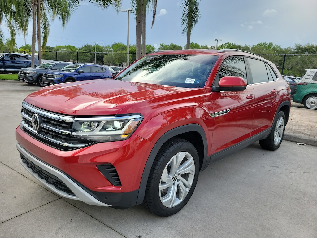 Certified 2021 Volkswagen Atlas Cross Sport 2.0T SE w/Technology SUV