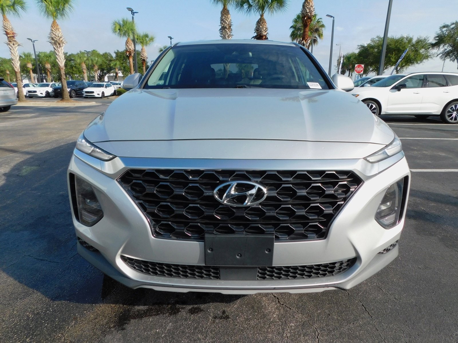 Used 2019 Hyundai Santa Fe SE with VIN 5NMS23AD4KH083411 for sale in Daytona Beach, FL