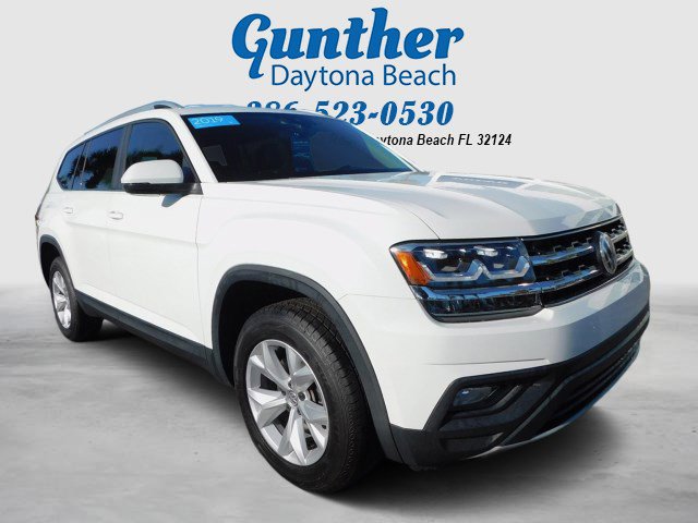 Used 2019 Volkswagen Atlas SE w/Tech with VIN 1V2WP2CA0KC552099 for sale in Daytona Beach, FL