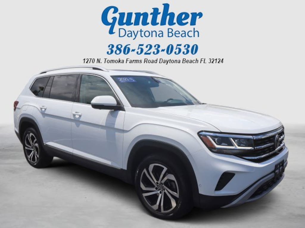 Certified 2021 Volkswagen Atlas 3.6L V6 SEL Premium 21 ATLAS SEL PREM