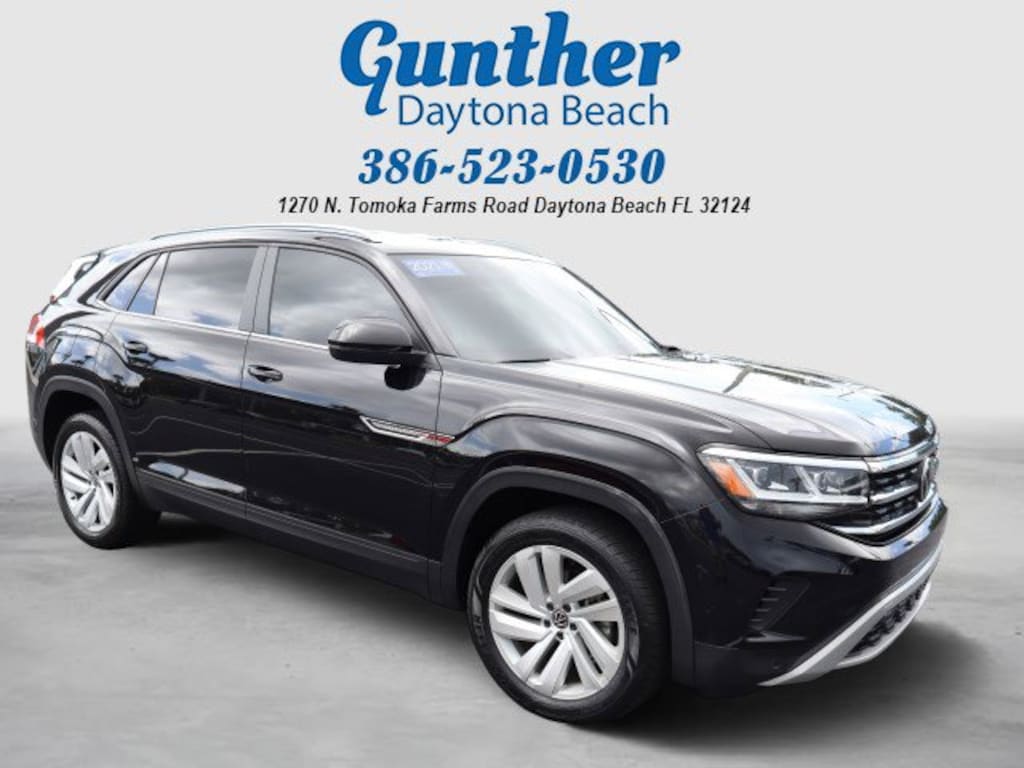 Certified 2021 Volkswagen Atlas Cross Sport 2.0T SE w/Technology SUV
