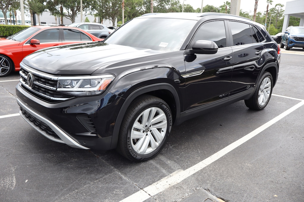 Certified 2021 Volkswagen Atlas Cross Sport 2.0T SE w/Technology SUV