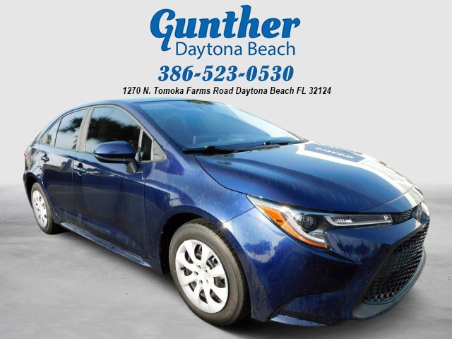 Used 2021 Toyota Corolla LE with VIN JTDEPMAE9MJ188987 for sale in Daytona Beach, FL