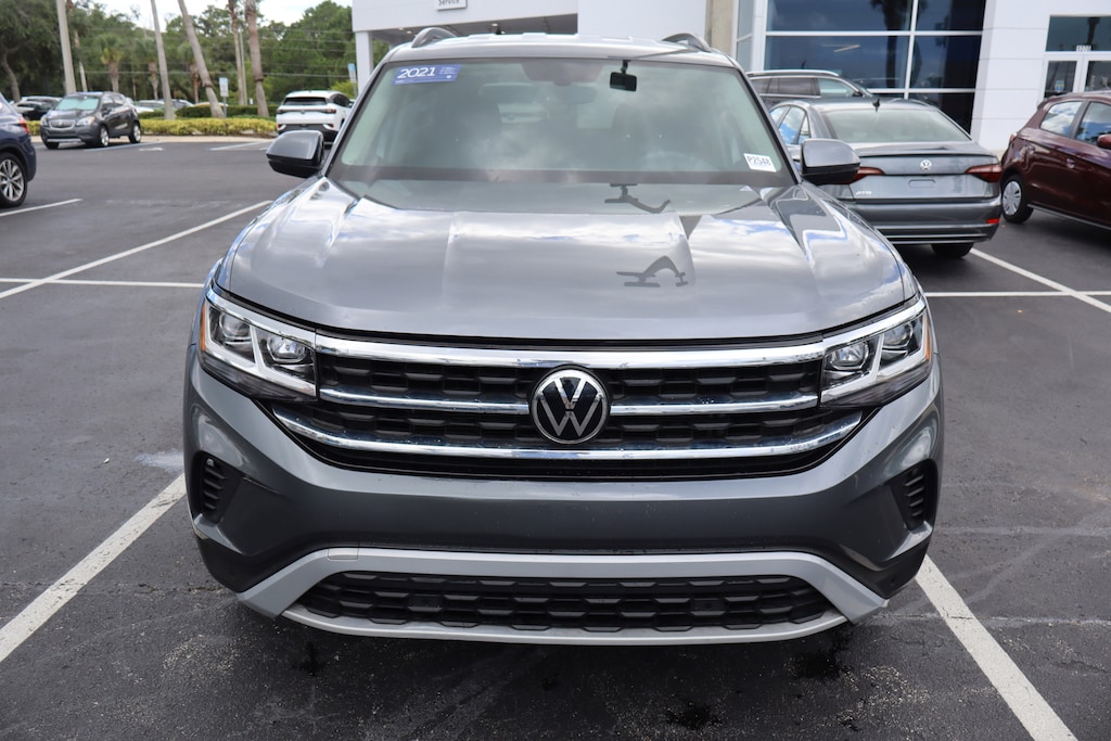 Certified 2021 Volkswagen Atlas 3.6L V6 SE w/Technology 21 ATLAS SE V6