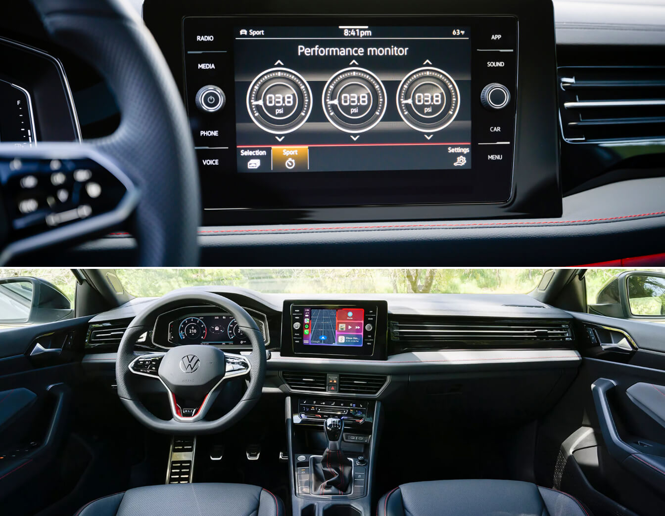 2026 Volkswagen Jetta GLI interior and technology