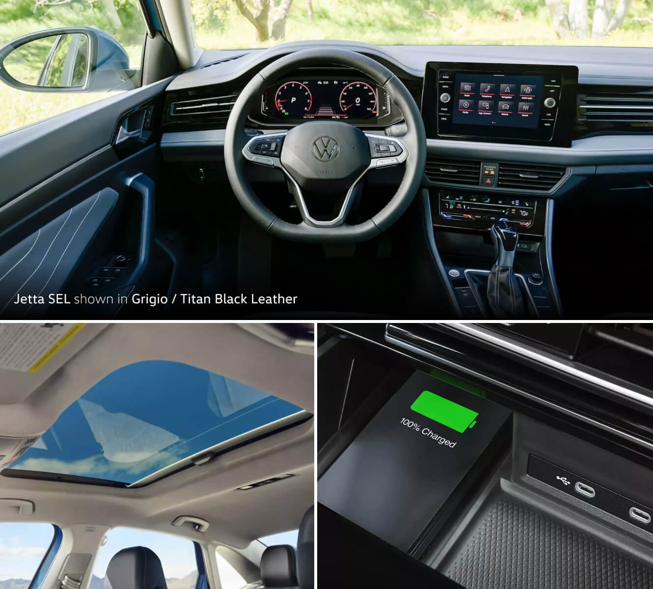 Volkswagen Jetta vs. Honda Civic Interior and Technology