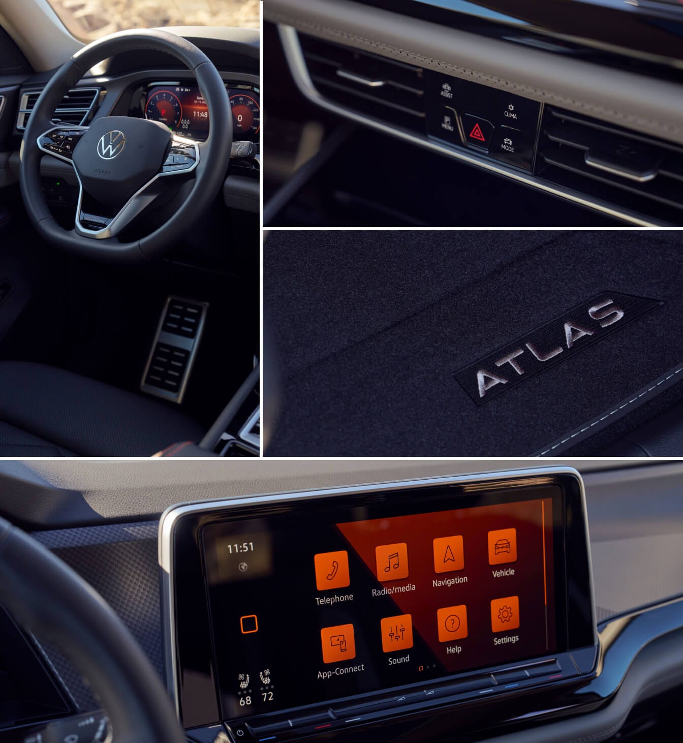 VW Atlas Interior
