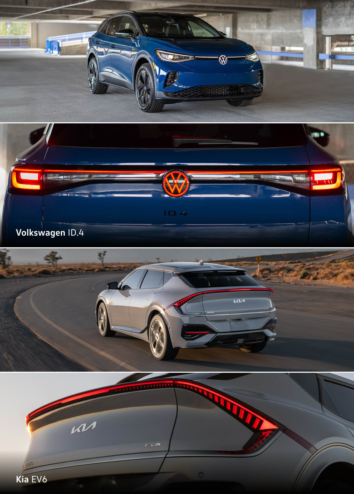 2026 Volkswagen ID.4 vs. Kia EV6: Battery, Range & Charging