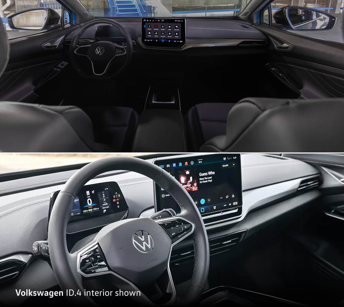 Interior Amenities: Volkswagen ID.4 vs. Kia EV6 Image 1