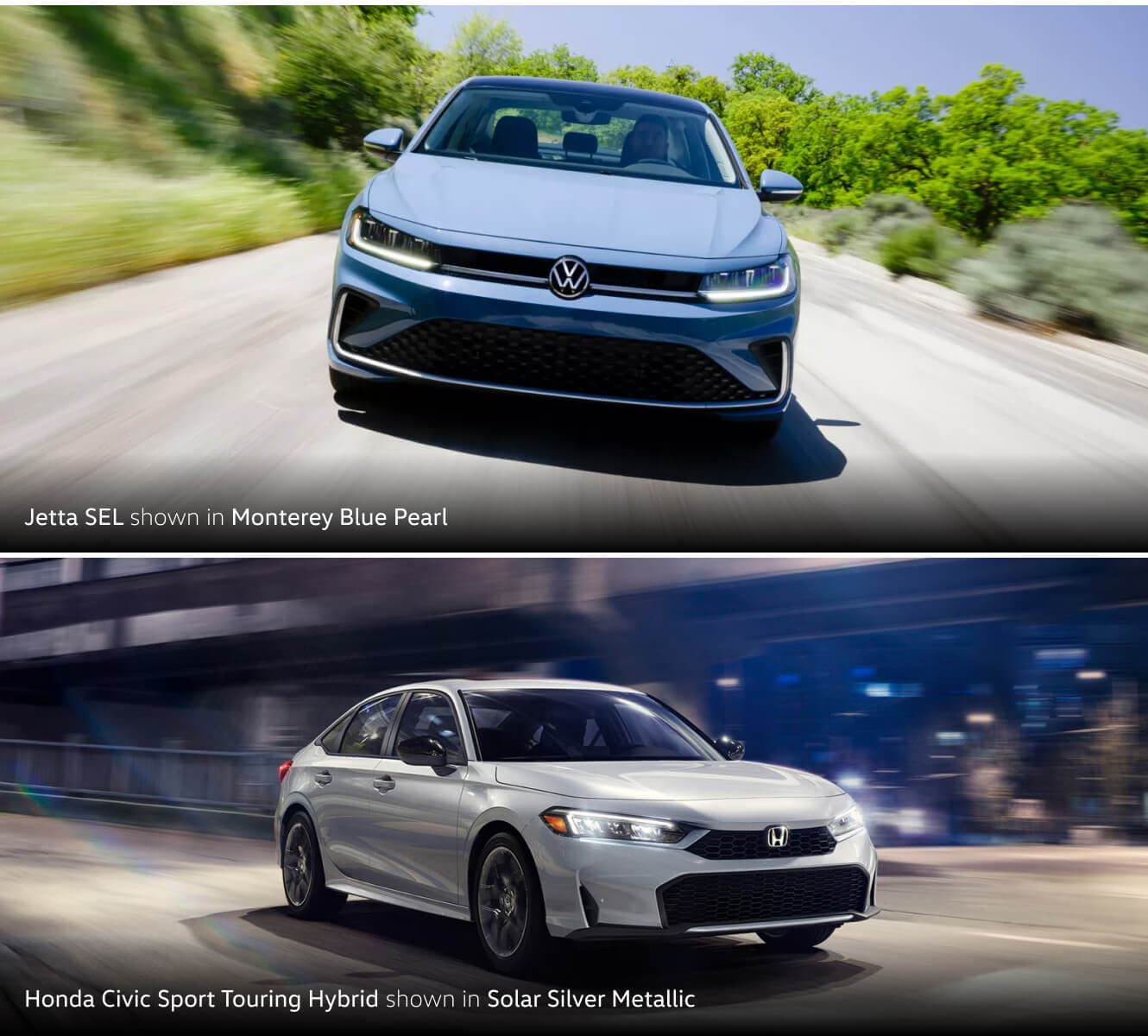 Volkswagen Jetta vs. Honda Civic Performance and Safety