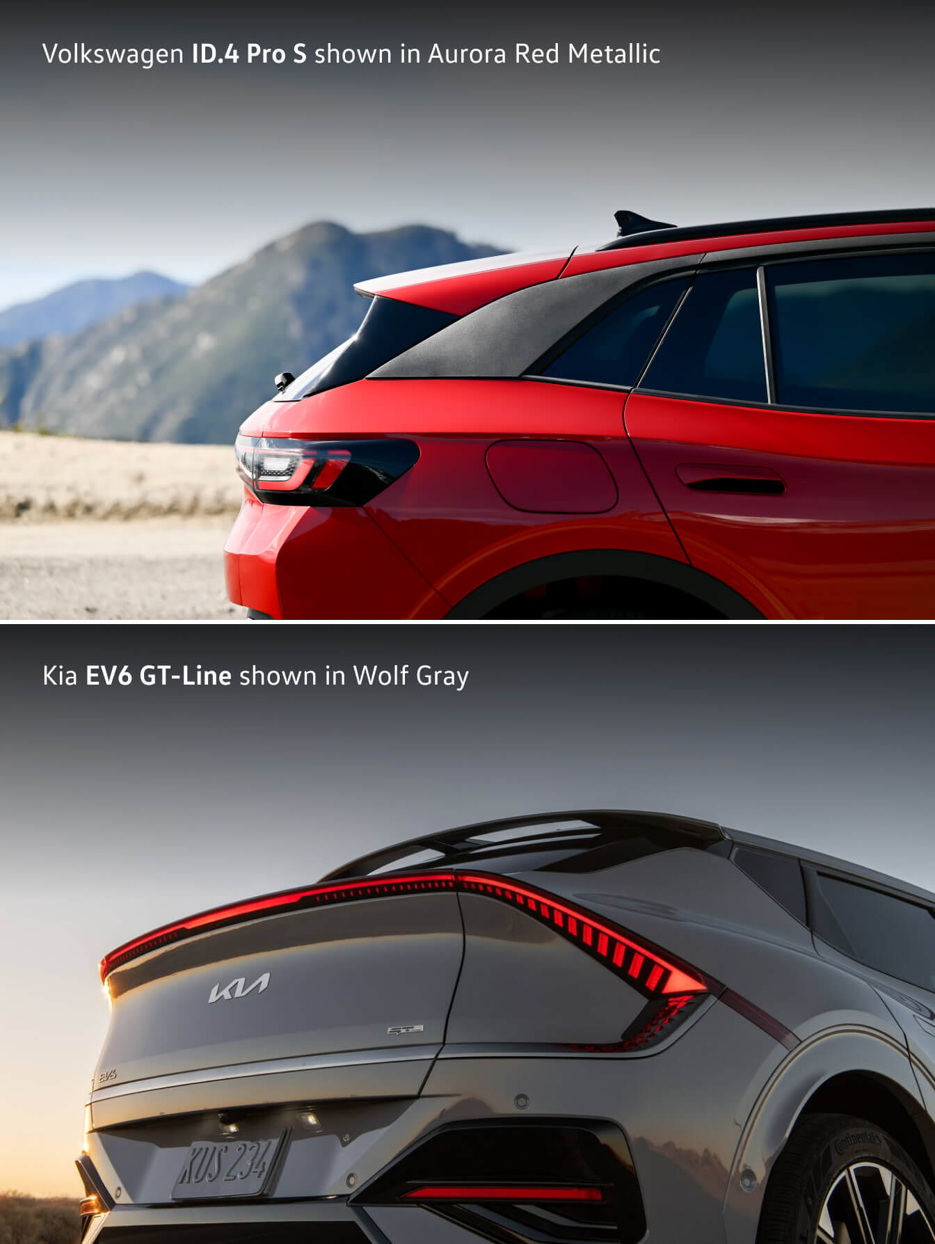 Kia EV6 vs. ID.4 Design