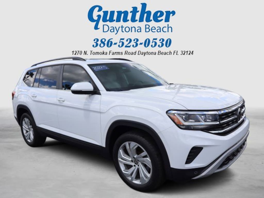 Certified 2022 Volkswagen Atlas 3.6L V6 SE w/Technology 3.6L V6 SE w/Technology FWD