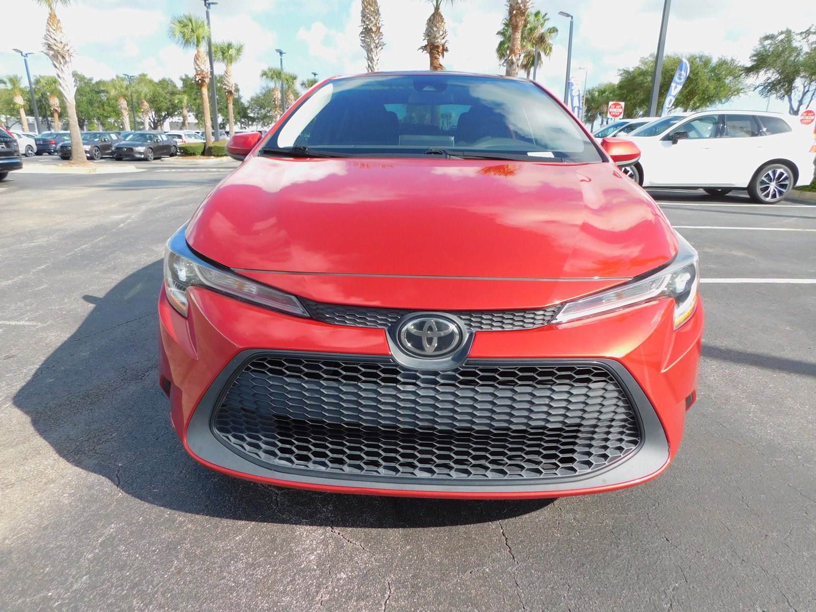 Used 2020 Toyota Corolla LE with VIN 5YFEPRAE3LP067475 for sale in Daytona Beach, FL