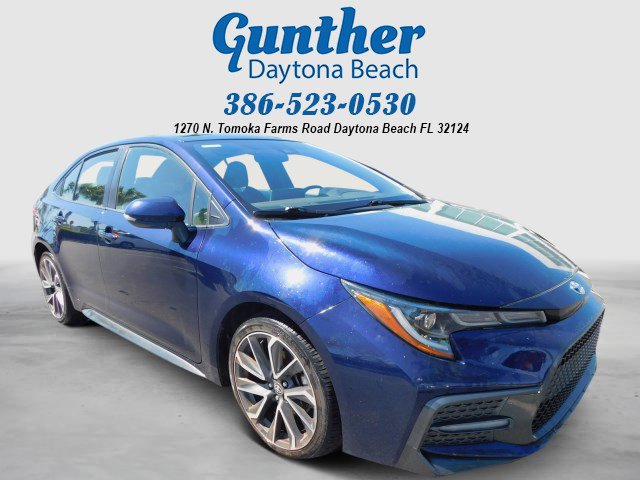 Used 2020 Toyota Corolla SE with VIN JTDP4RCE1LJ027303 for sale in Daytona Beach, FL