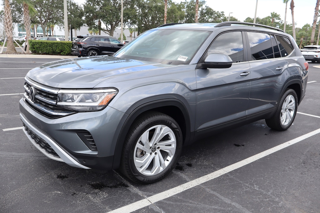 Certified 2021 Volkswagen Atlas 3.6L V6 SE w/Technology 21 ATLAS SE V6