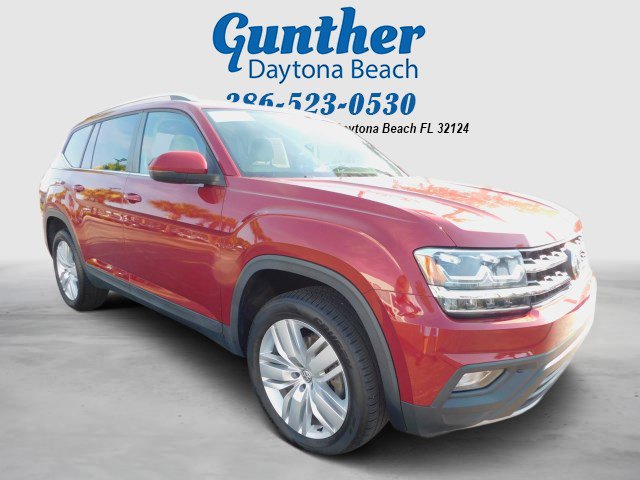 Used 2019 Volkswagen Atlas SE R-Line w/Tech with VIN 1V2WR2CA7KC561943 for sale in Daytona Beach, FL