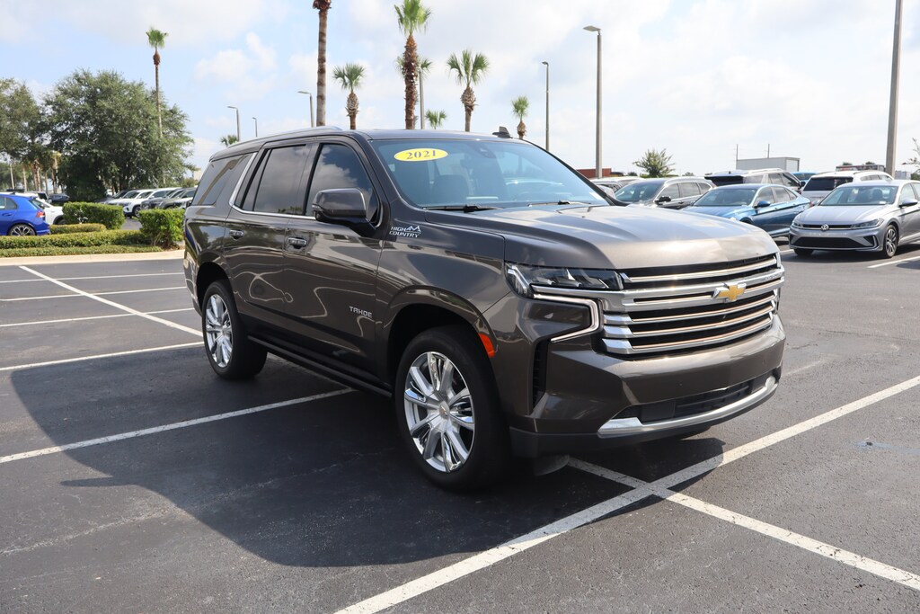 Used 2021 Chevrolet Tahoe High Country SUV
