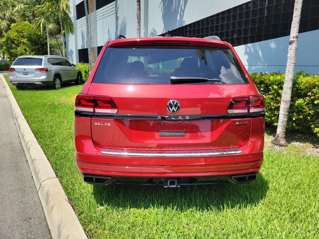 Certified 2023 Volkswagen Atlas 3.6L V6 SEL R-Line Black SUV