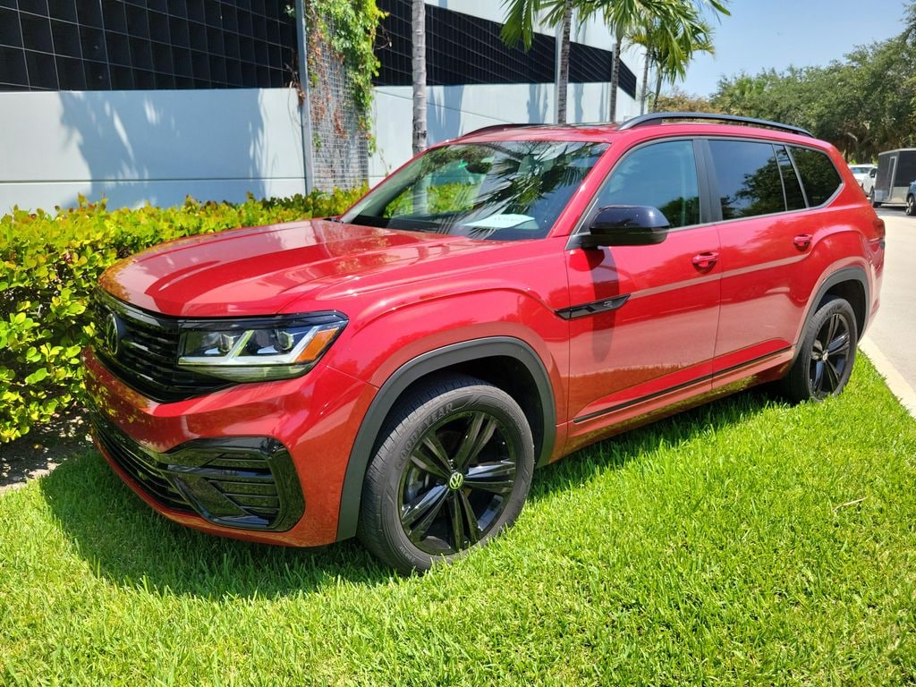 Certified 2023 Volkswagen Atlas 3.6L V6 SEL R-Line Black SUV