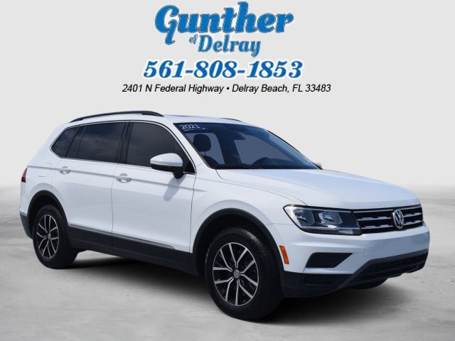 Certified 2021 Volkswagen Tiguan SE with VIN 3VV3B7AX7MM122709 for sale in Delray Beach, FL