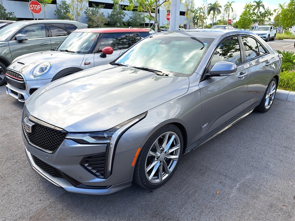 Used 2022 CADILLAC CT4-V V-Series Sedan