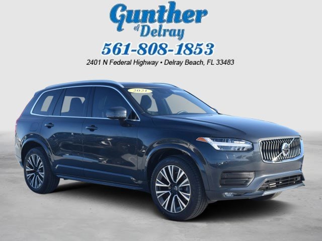 Used 2021 Volvo XC90 Momentum with VIN YV4A22PK3M1756324 for sale in Delray Beach, FL