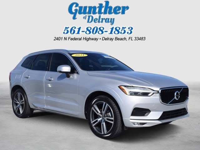 Used 2021 Volvo XC60 Momentum with VIN YV4102DK6M1749474 for sale in Delray Beach, FL