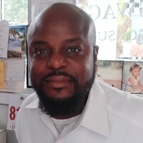 Staff member Andrew Swaby from bc87af5e5918