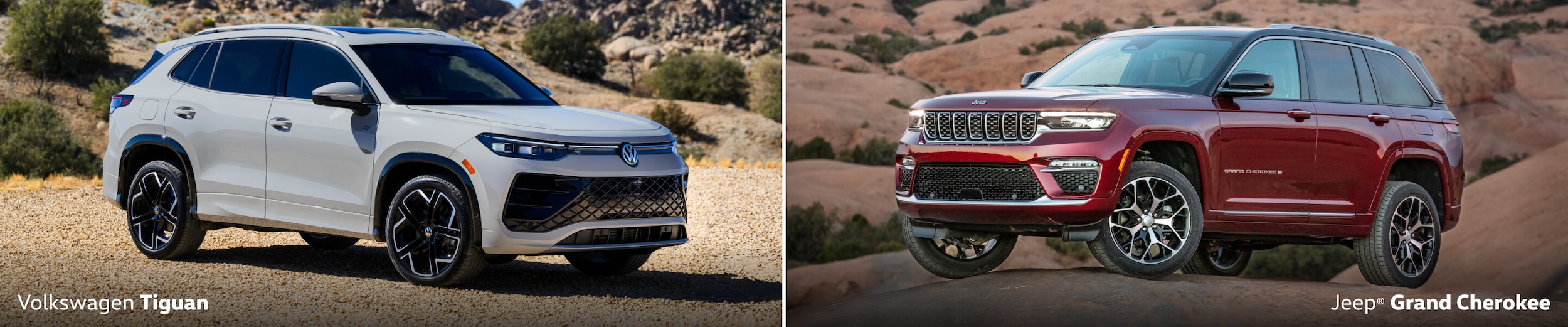 Volkswagen Tiguan vs. Jeep Grand Cherokee