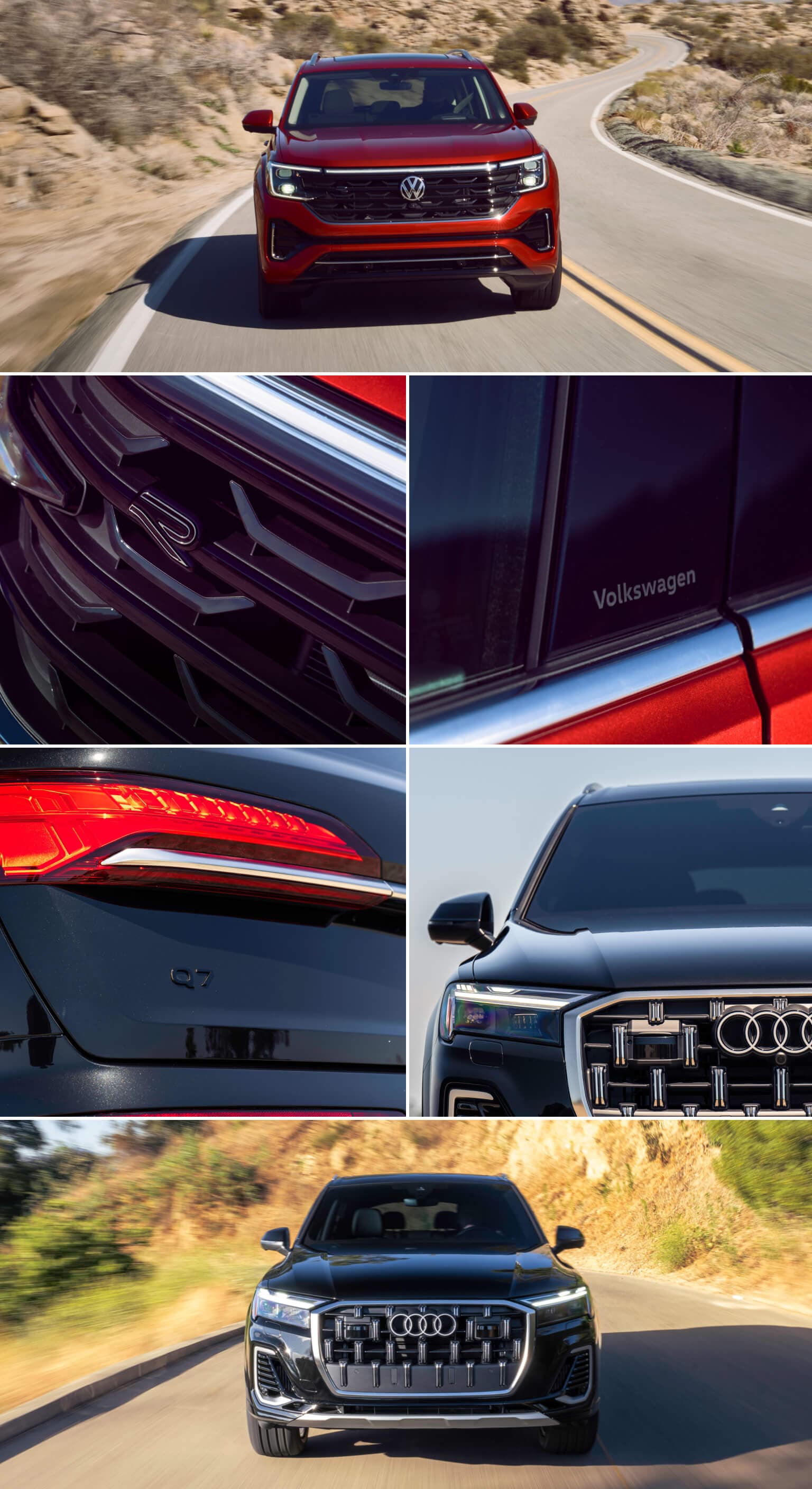 Volkswagen Atlas vs. Audi Q7: MPG, Specs & Performance