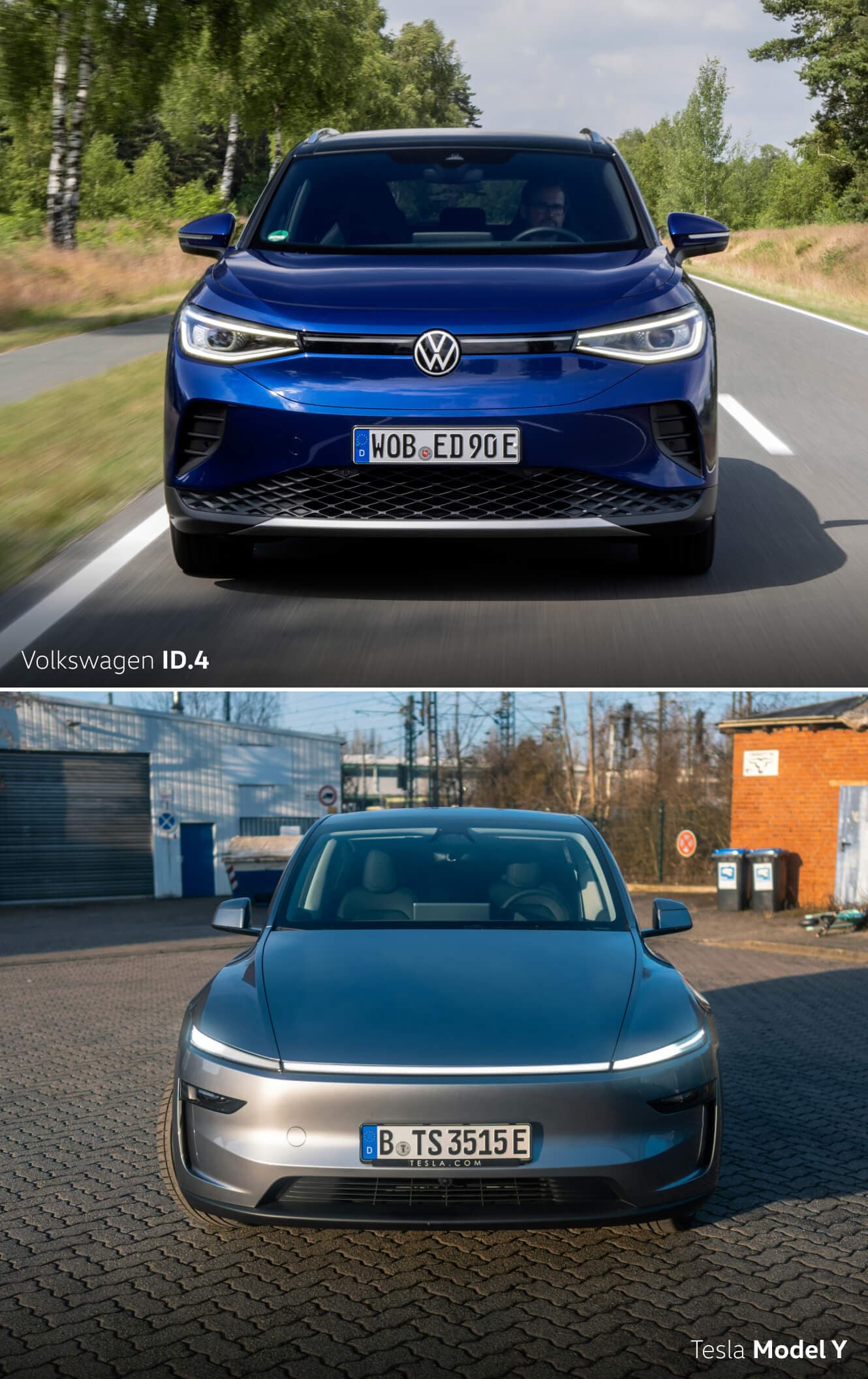 Volkswagen ID.4 vs. Tesla Model Y Comparison: Performance