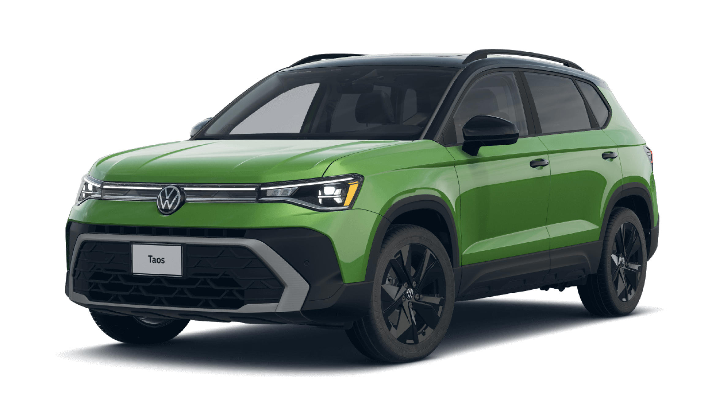 VW Taos Bright Moss Green Metallic