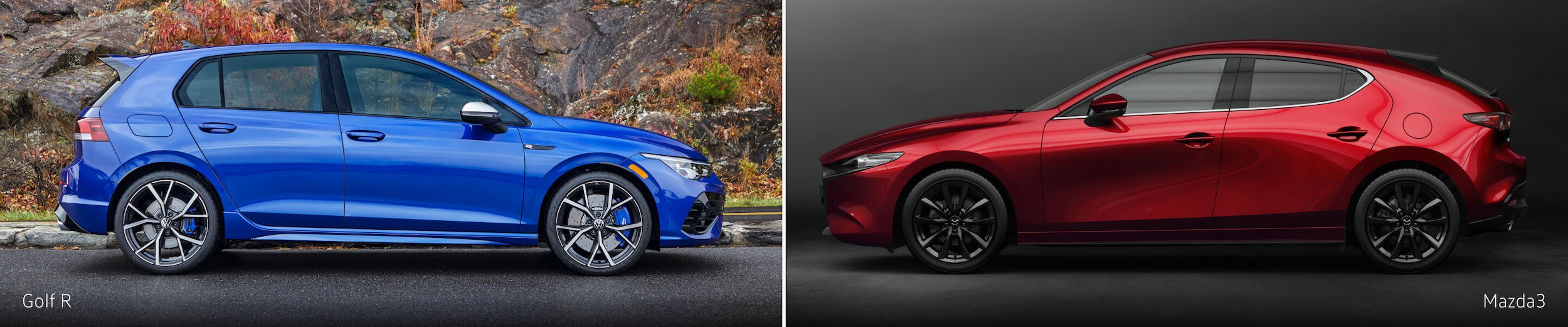 2024 VW Golf R Vs. 2025 Mazda3 Hatchback: A Comparison