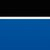 Volkswagen Cornflower Blue with Deep Black with Deep Black Color Swatch