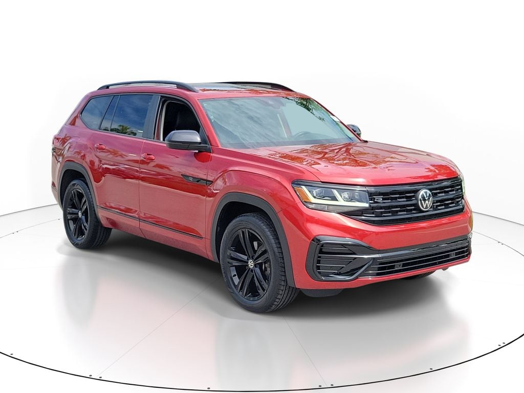 Certified 2023 Volkswagen Atlas 3.6L V6 SEL R-Line Black SUV