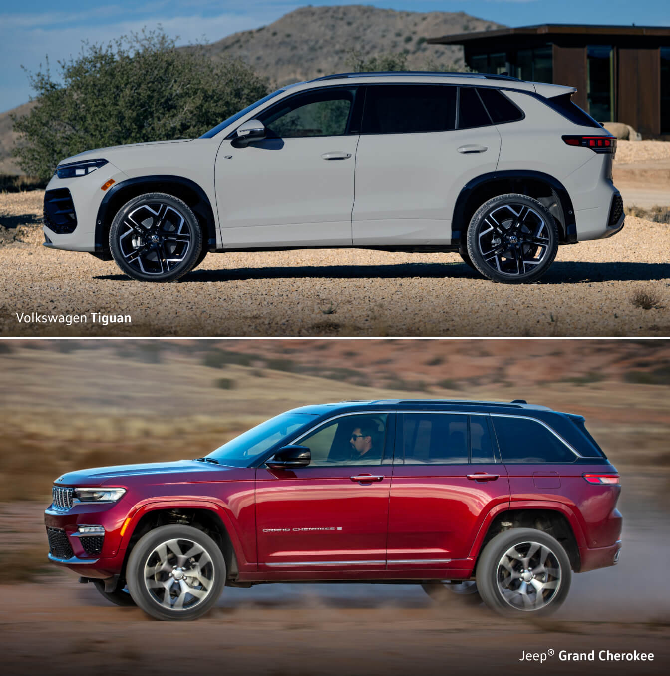 2025 VW Tiguan vs. Jeep Grand Cherokee Performance