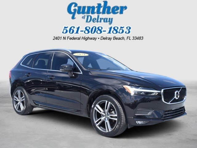 Used 2021 Volvo XC60 Momentum with VIN YV4102DK1M1804445 for sale in Delray Beach, FL