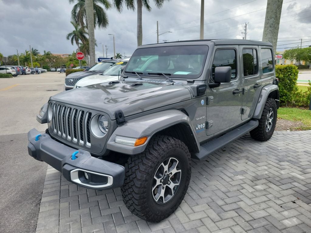 Used 2022 Jeep Wrangler Unlimited 4xe Sahara SUV