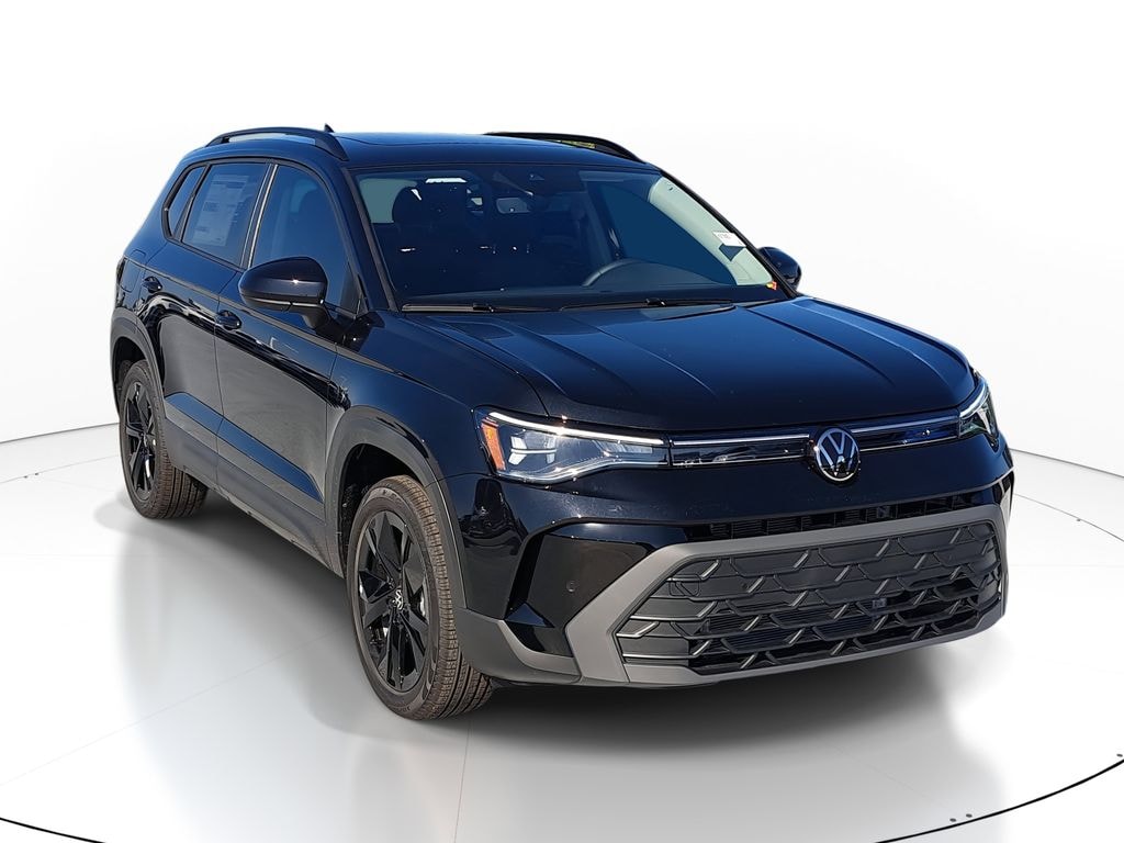 New 2026 Volkswagen Taos 1.5T SE Black SUV