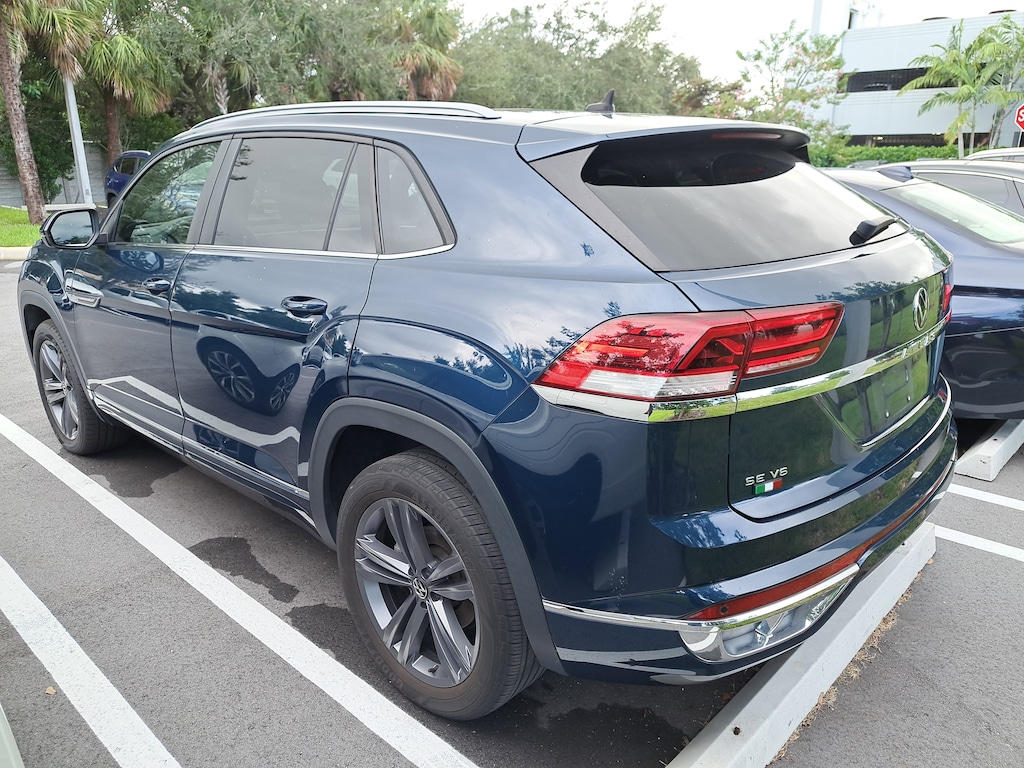 Used 2021 Volkswagen Atlas Cross Sport 3.6L V6 SE w/Technology R-Line SUV