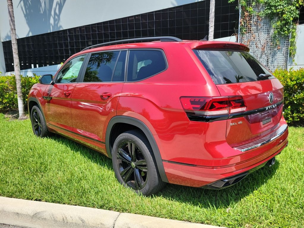 Certified 2023 Volkswagen Atlas 3.6L V6 SEL R-Line Black SUV