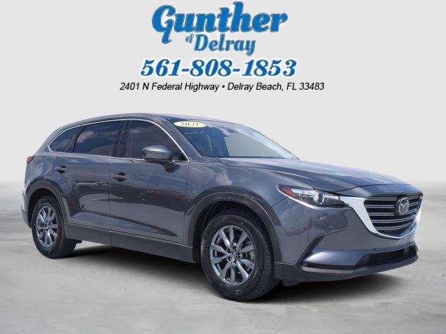 Used 2021 Mazda CX-9 Touring with VIN JM3TCACY7M0501704 for sale in Delray Beach, FL