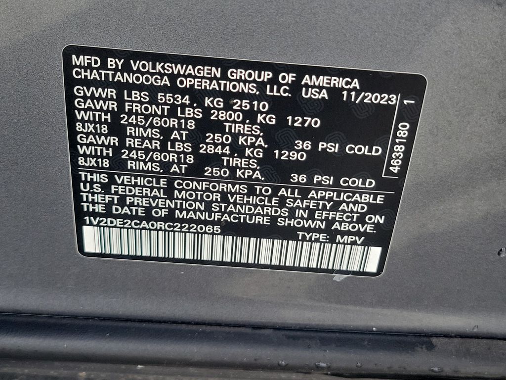 2024 Volkswagen Atlas Cross Sport SE - Photo 30