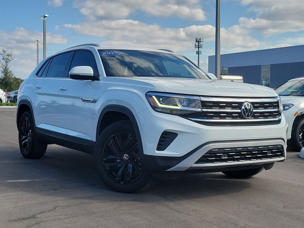 Certified 2021 Volkswagen Atlas Cross Sport 3.6L V6 SE w/Technology SUV