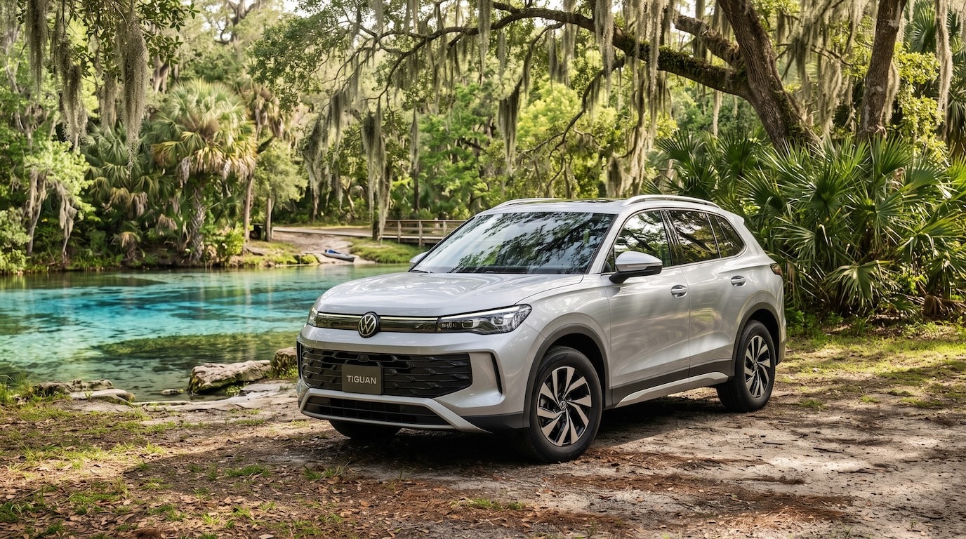 2026 Volkswagen Tiguan S lease offer at Gunther Volkswagen Clermont near Orlando