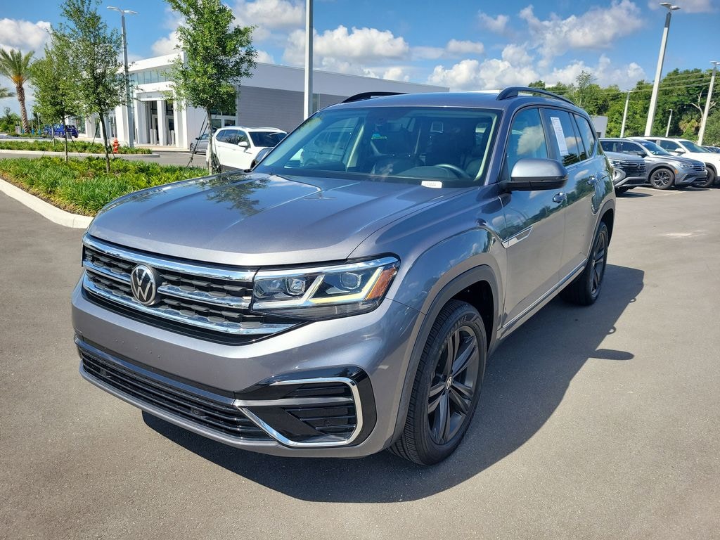 Used 2021 Volkswagen Atlas 3.6L V6 SE w/Technology R-Line SUV