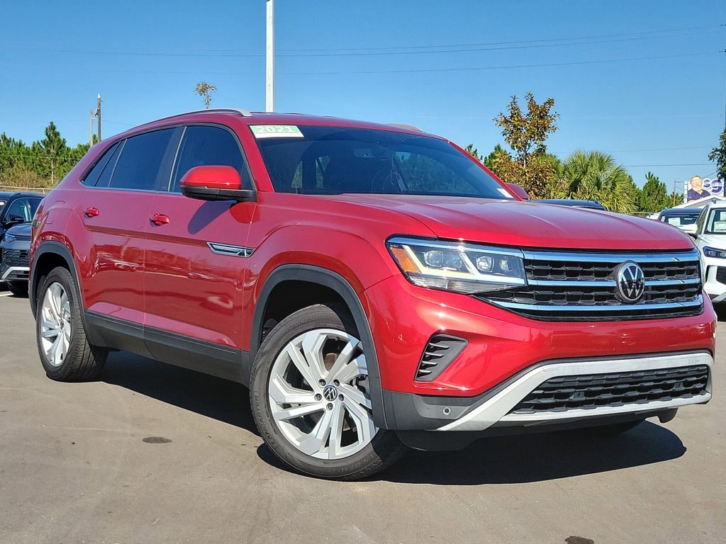 Certified 2021 Volkswagen Atlas Cross Sport 2.0T SE w/Technology SUV
