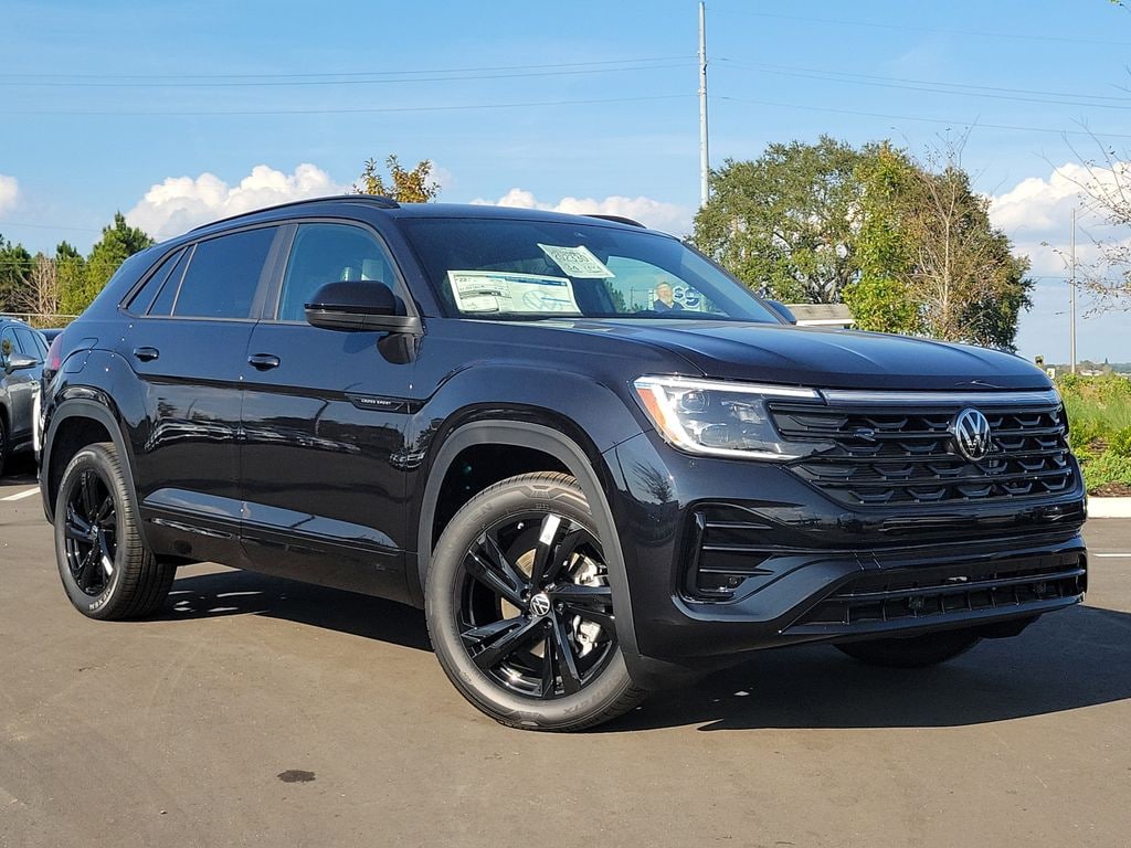 New 2026 Volkswagen Atlas Cross Sport 2.0T SEL R-Line Black SUV