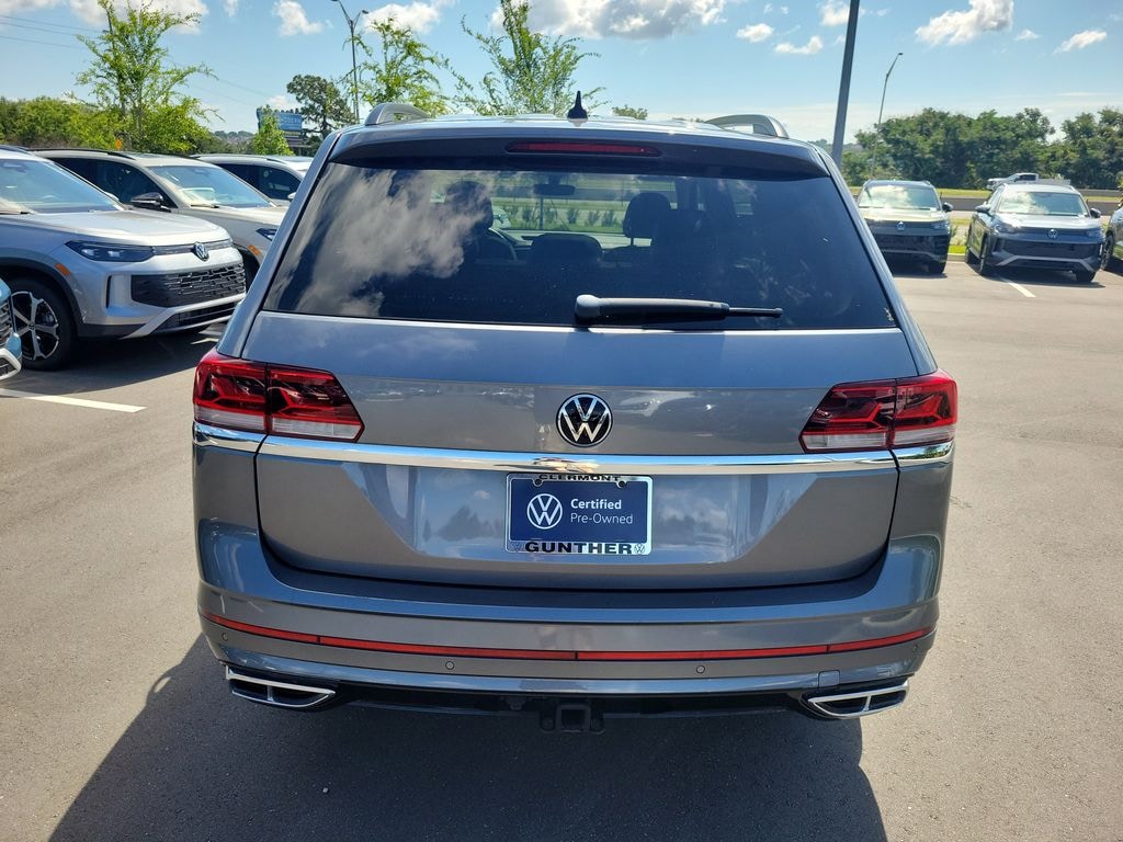 Used 2021 Volkswagen Atlas 3.6L V6 SE w/Technology R-Line SUV