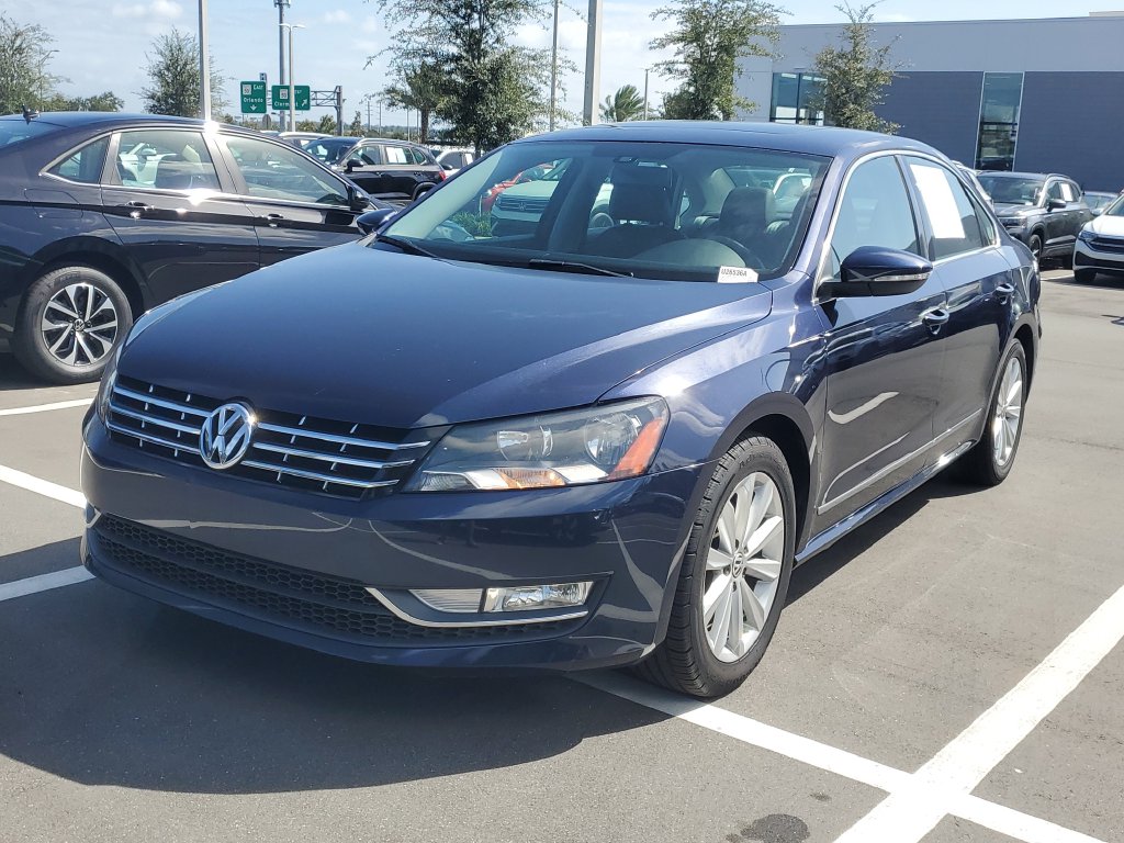 Used 2012 Volkswagen Passat SEL with VIN 1VWCP7A34CC025249 for sale in Clermont, FL